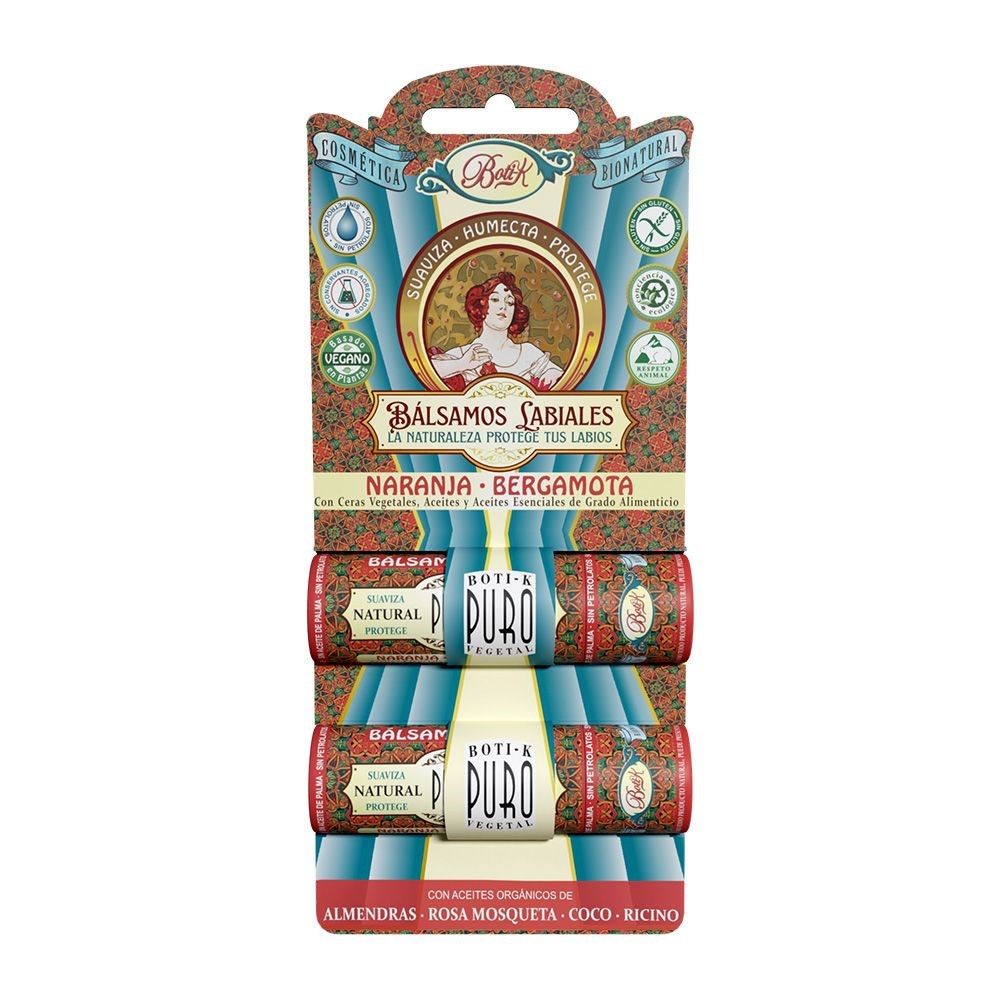 BOTI-K BLISTER BALSAMO DOBLE NARANJA