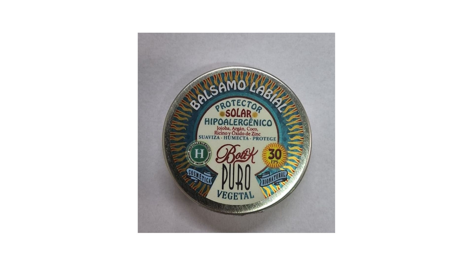 BOTI-K BALSAMO LABIAL LATA JOJOBA FPS30