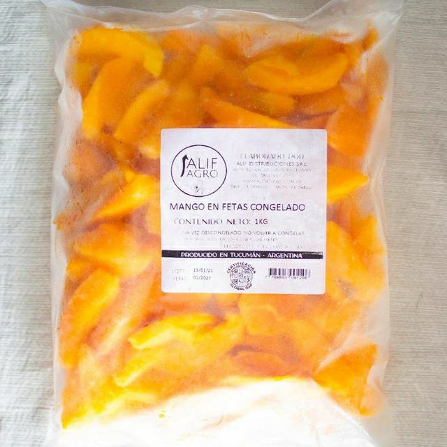 GREENS MANGO EN CUBOS 1 KG