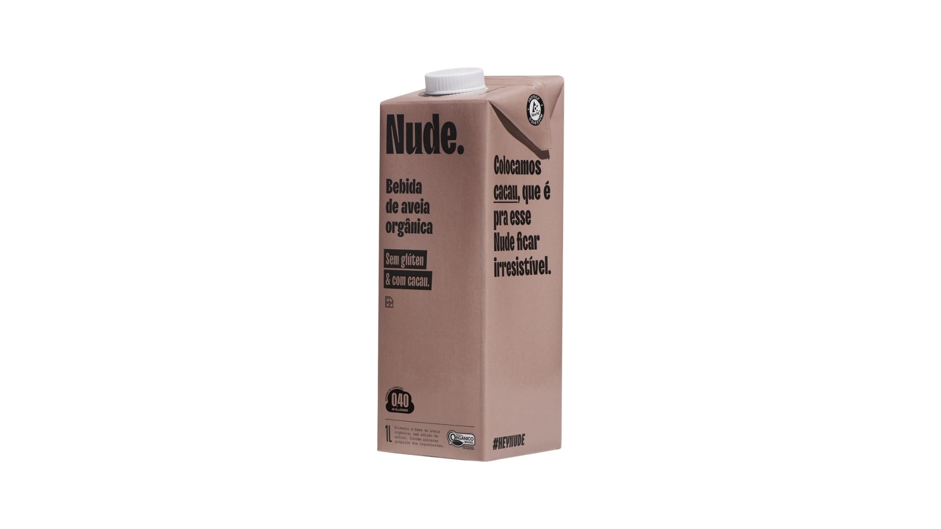 NUDE BEBIDA DE AVENA CACAO 1 LT