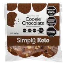 SIMPLY KETO COOKIES CHOCOLATE 100 GRS