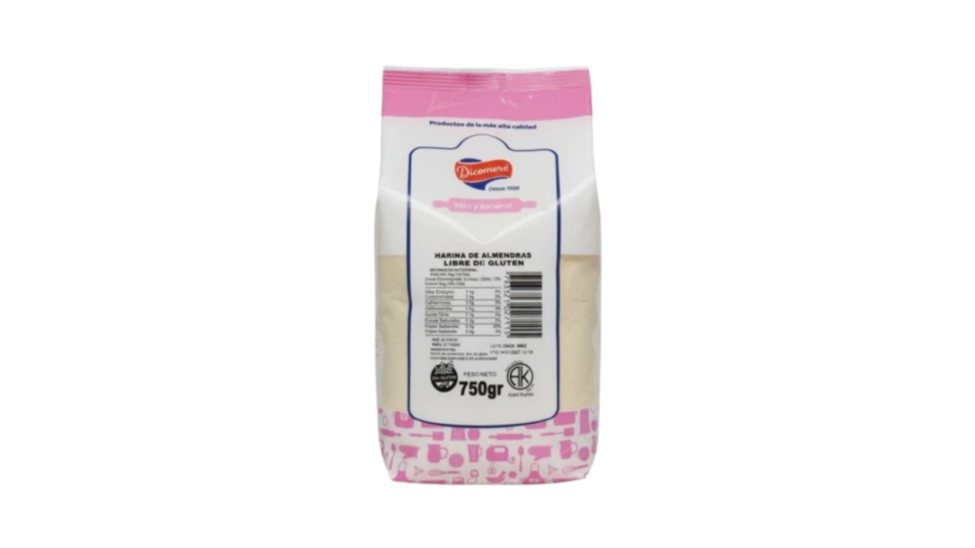 DICOMERE HARINA ALMENDRAS 750 GRS
