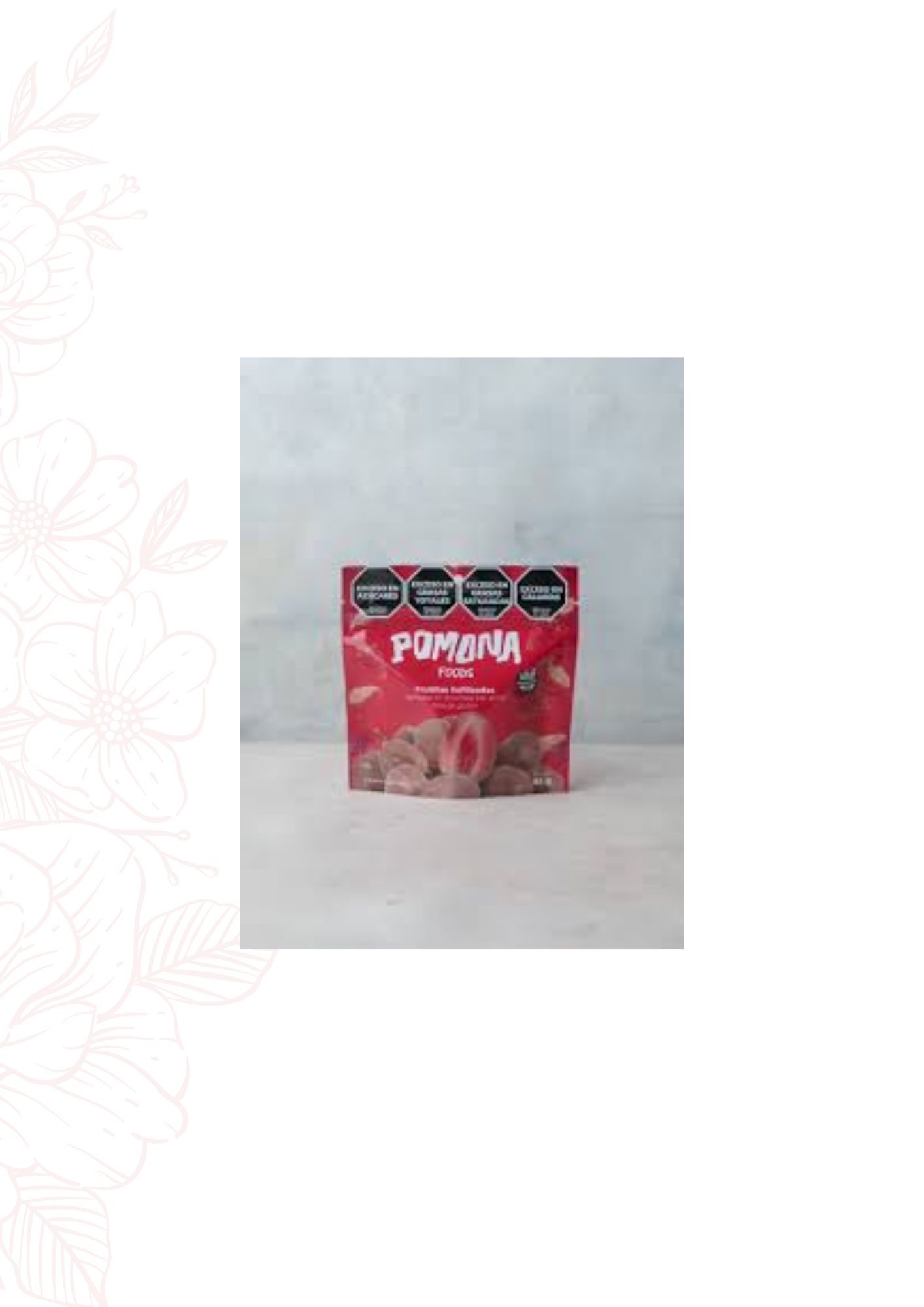 POMONA FRUTILLA S LIOFILIZADAS BAÑADAS EN CHOC CON LECHE 65 GRS