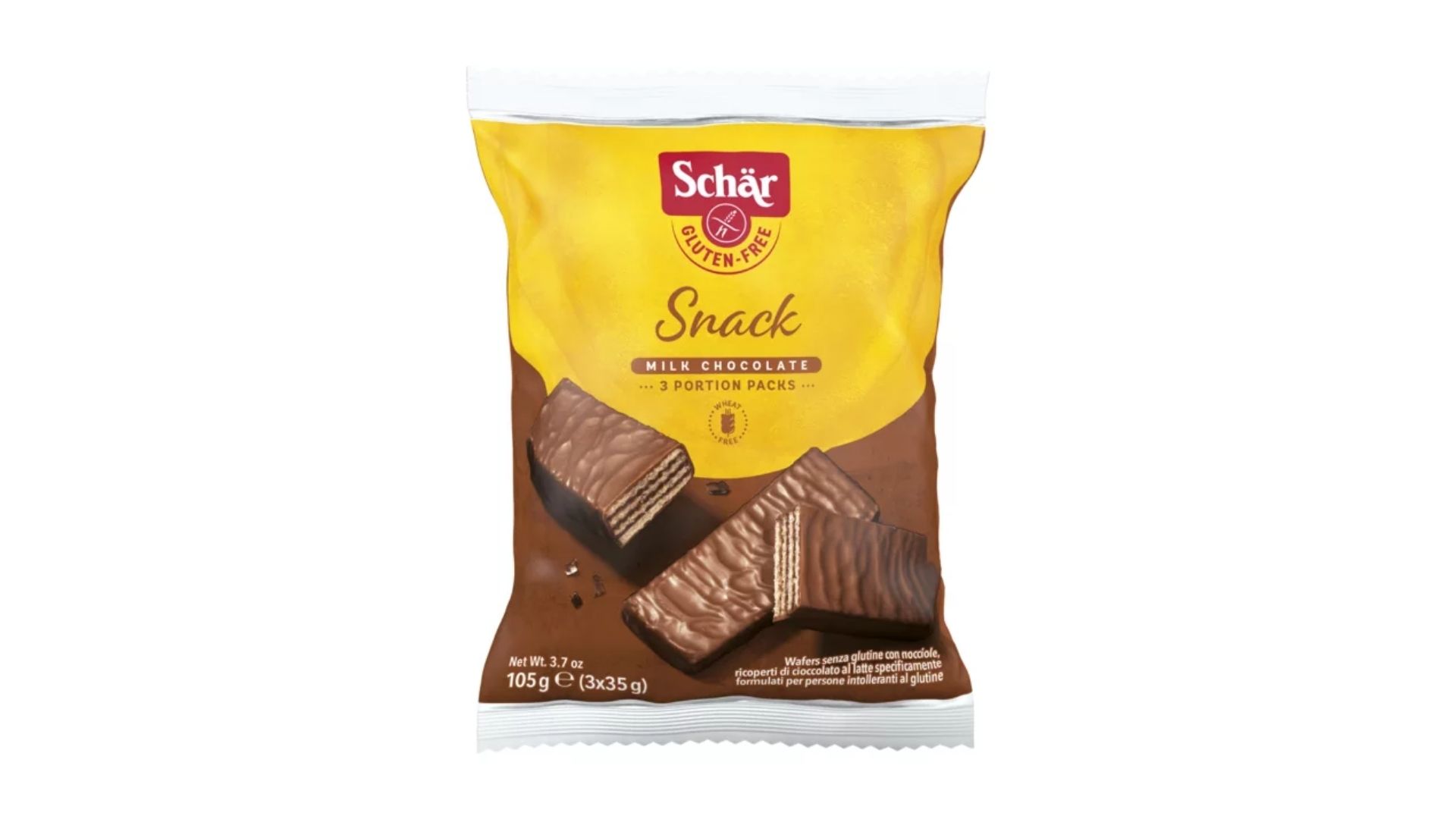SCHAR SNACK CHOCOLATE 105 GRS