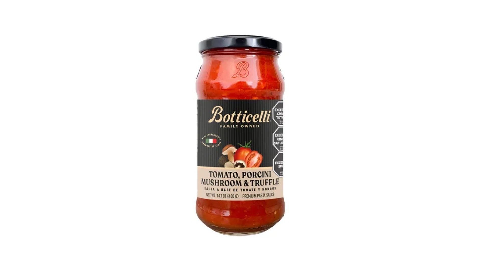 SAN GIORGIO SALSA TOMATE, PORCINI Y TRUFA 400 GRS