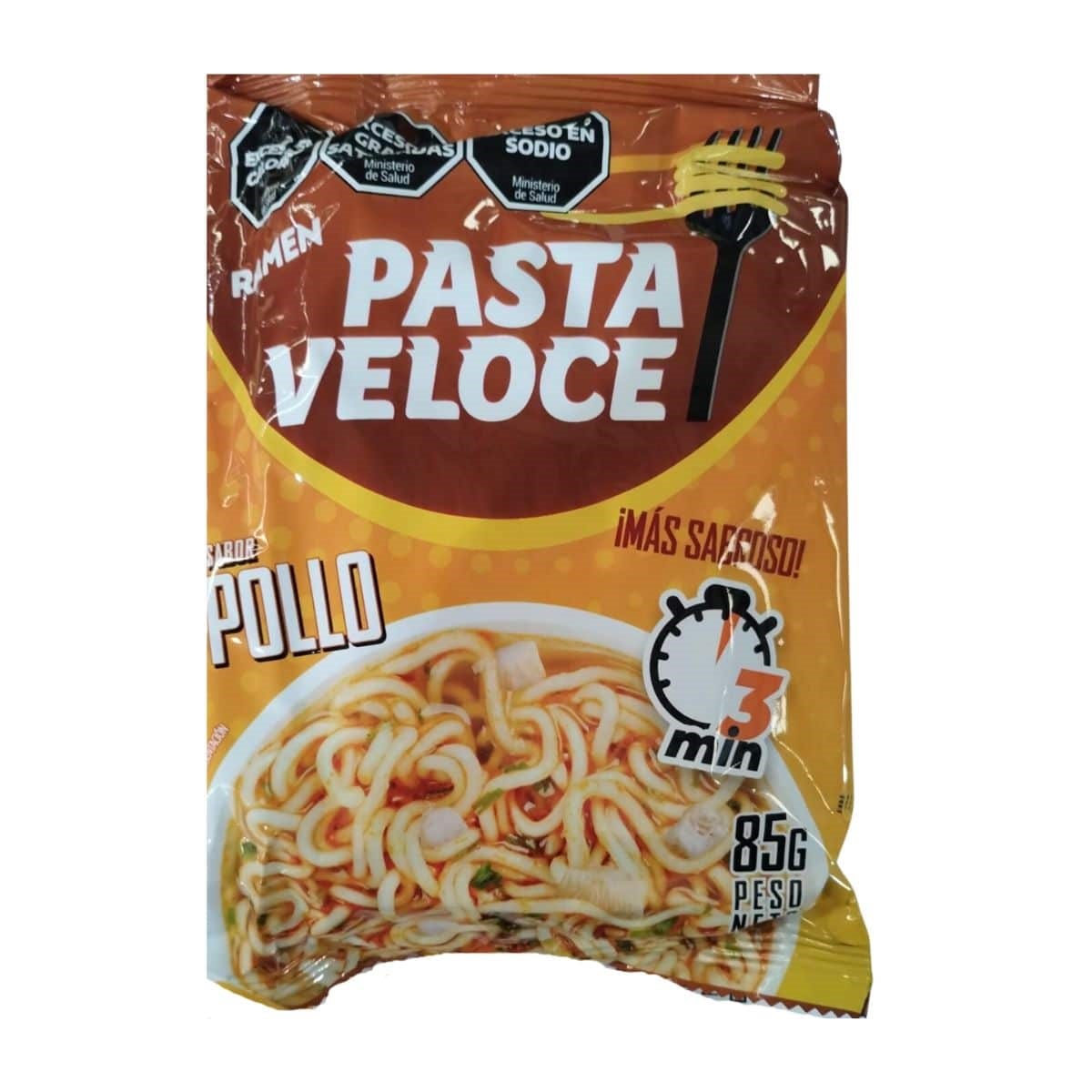 PASTA VELOCE RAMEN POLLO 85 GRS