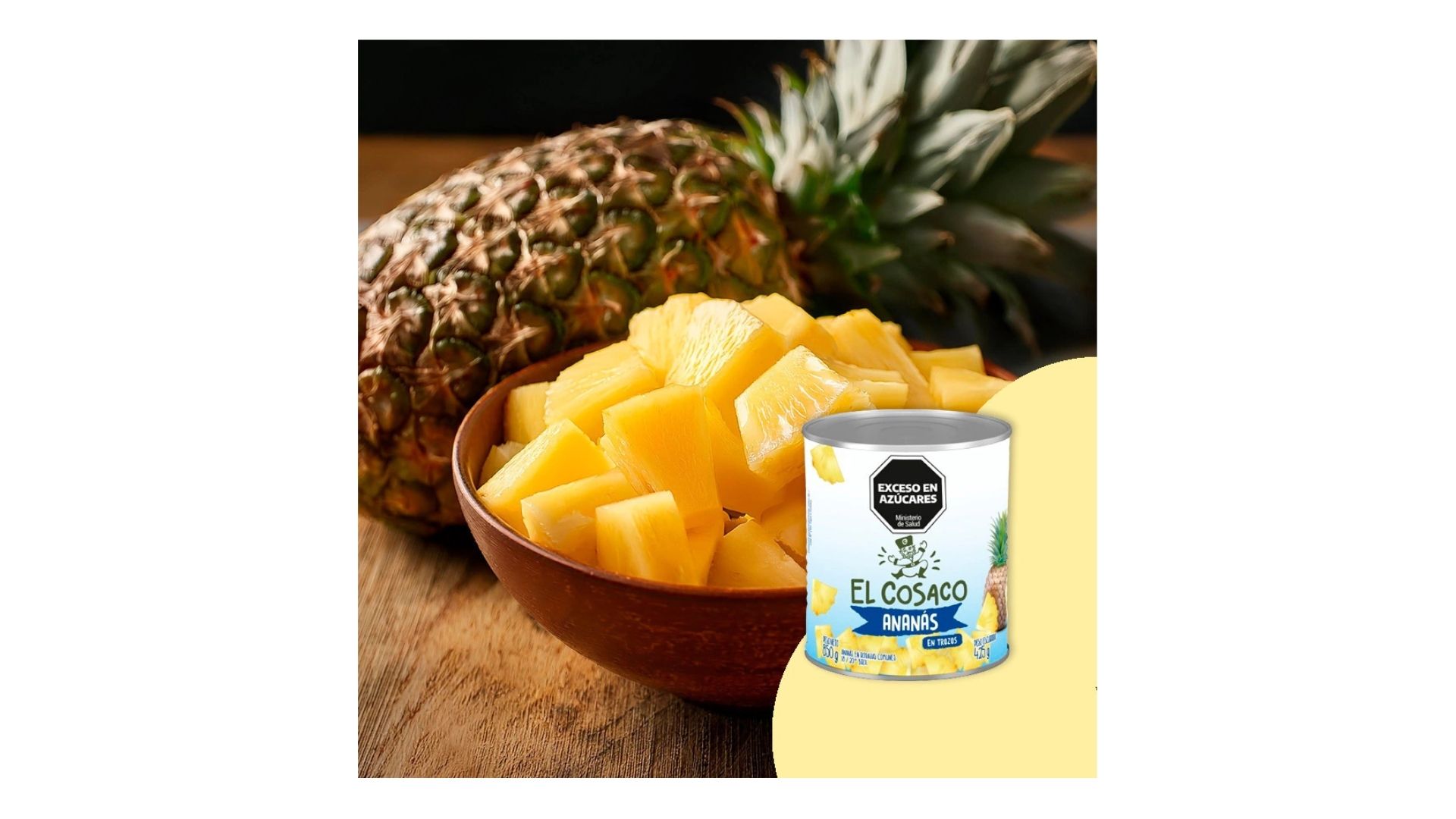 COSACO ANANA EN RODAJAS 850 GRS