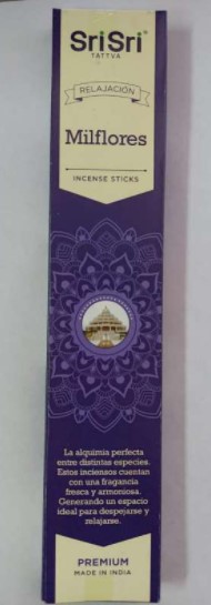 AYURVEDA SAHUMERIO MILFLORES 20 GRS