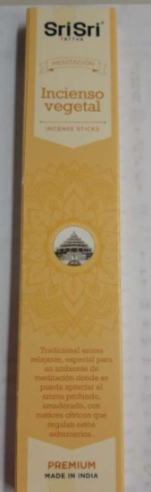 AYURVEDA SAHUMERIO INCIENSO VEGETAL 20 GRS