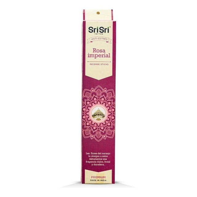AYURVEDA SAHUMERIO ROSA IMPERIAL 20 GRS