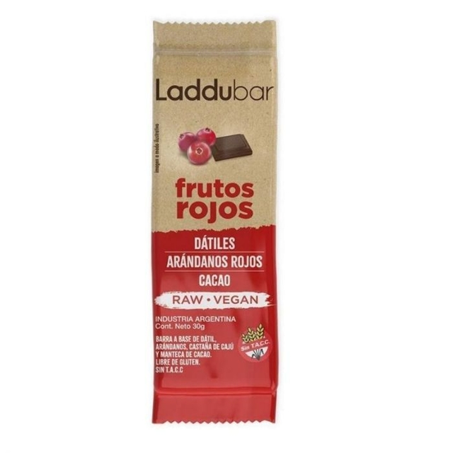 LADDUBAR MONKEY BARRA FRUTOS ROJOS 12 UNID