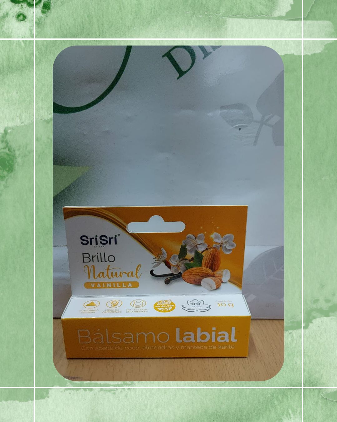 AYURVEDA BALSAMO LABIAL VAINILLA 10 GRS