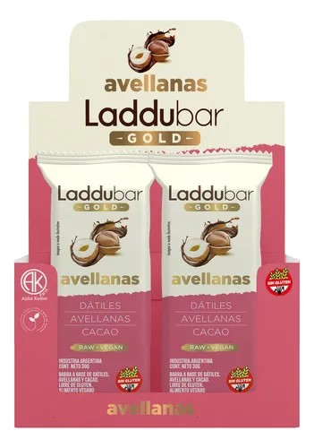 LADDUBAR BARRA GOLD AVELLANAS 12 UNID