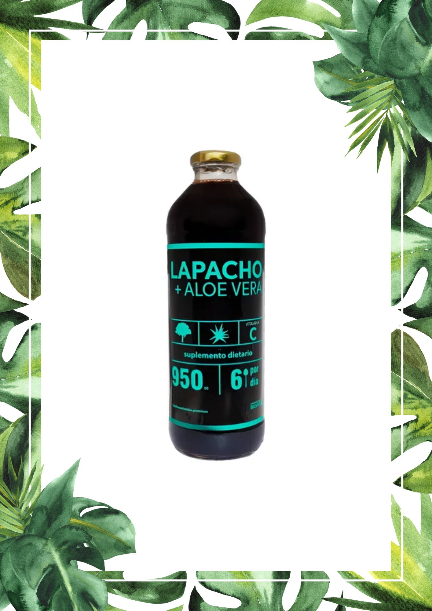 BIOKOSMA LAPACHO CON ALOE 950 ML