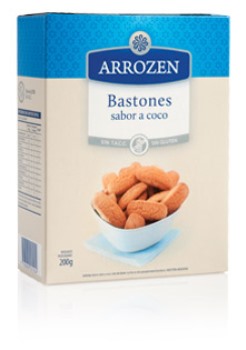 NATUZEN BASTONCITOS DE COCO 200 grs