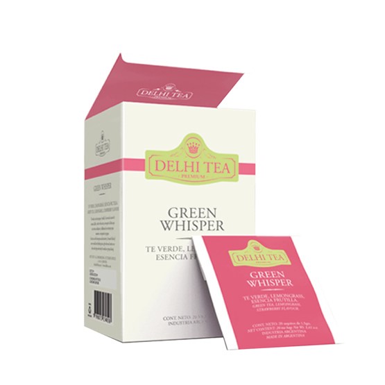 Delhi Tea GREEN WHISPER 20 saq