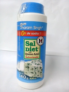 Dharam Singh SAL DIET QUESO AZUL 0% SODIO 140 grs