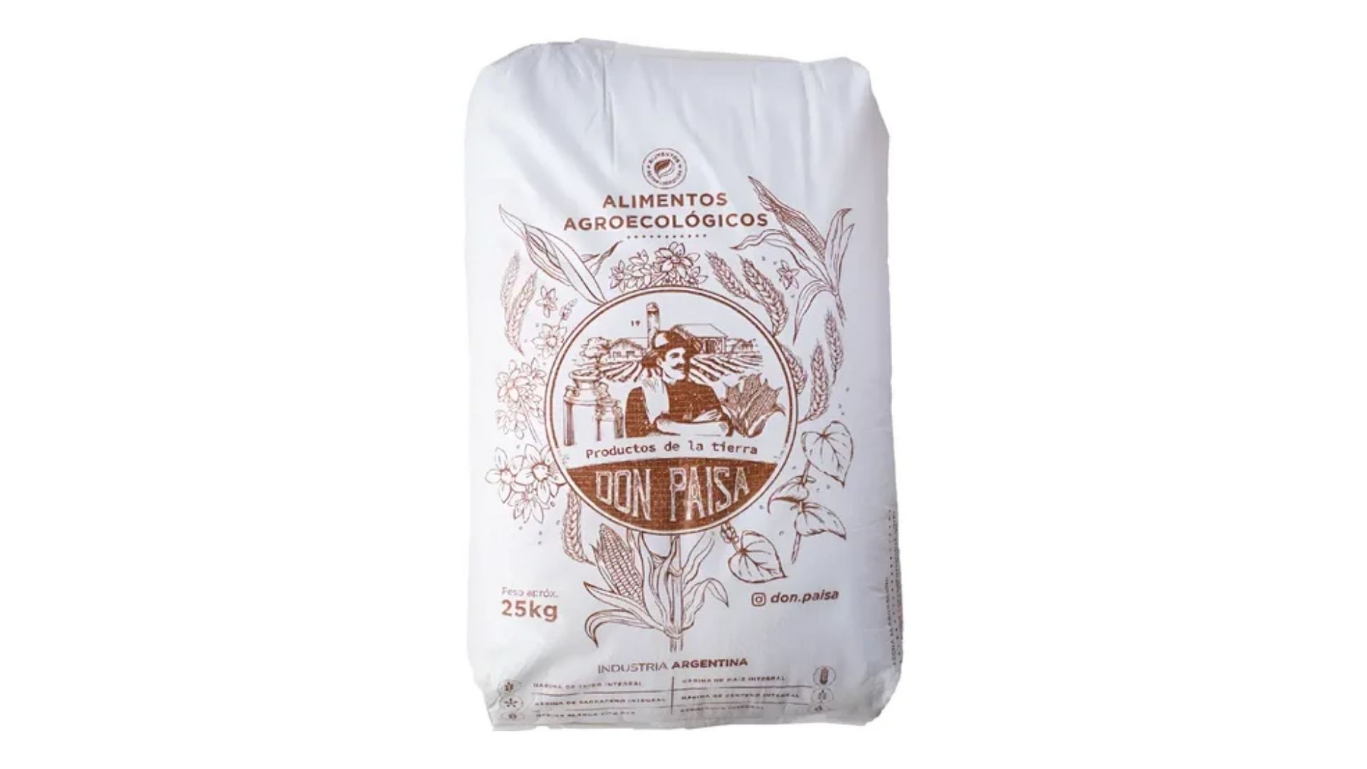 DON PAISA HARINA INTEGRAL 25 KG