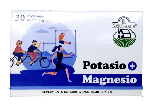 EL NATURALISTA POTASIO + MAGNESIO 30 COMP