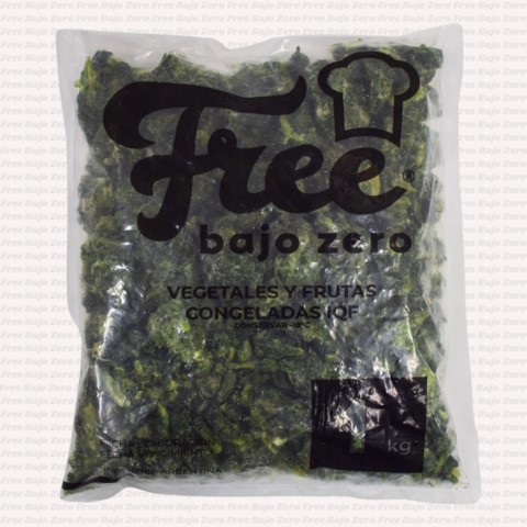 FREE BAJO CERO ACELGA 1 KG