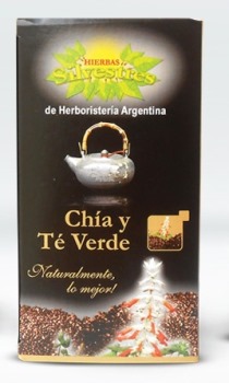 Hierbas Silvestres CHIA Y TE VERDE 20 saq