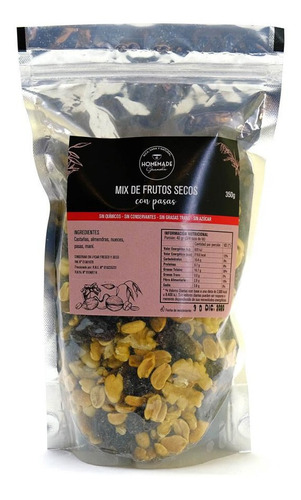 HOMEMADE MIX SIN PASAS 350 GRS