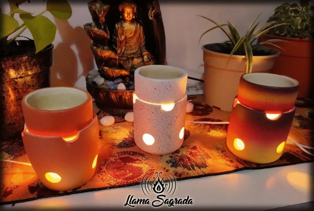LLAMA SAGRADA HORNILLO CERAMICO ELECTRICO