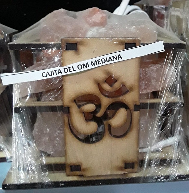Luz Del Himalaya CAJITA DEL OM MEDIANA