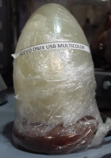 Luz Del Himalaya HUEVO ONIX USB MULTICOLOR