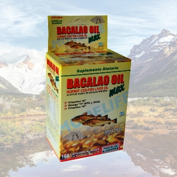 Modelife BACALAO OIL 100 comp blist