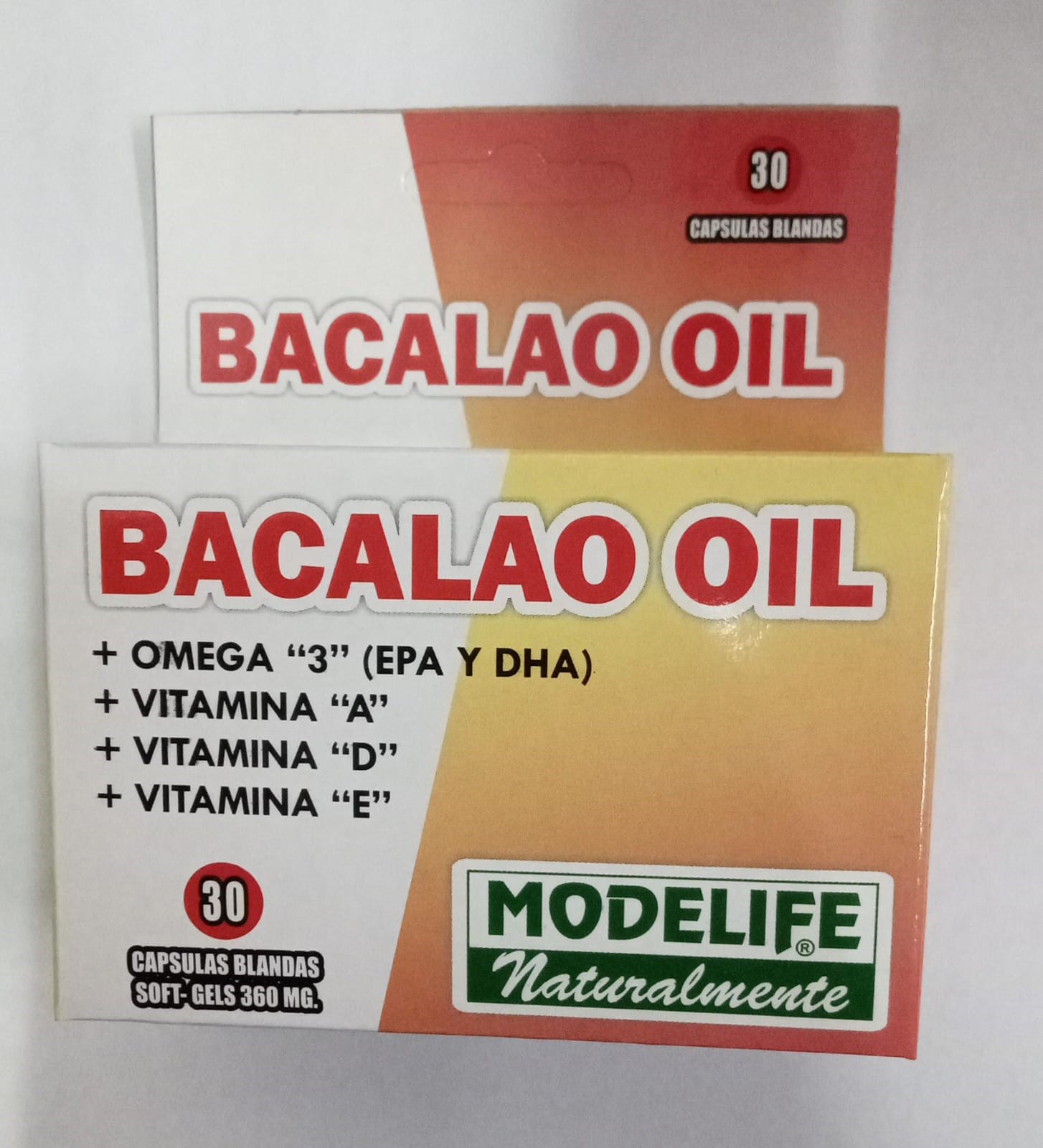 MODELIFE BACALAO OIL 30 CAPS