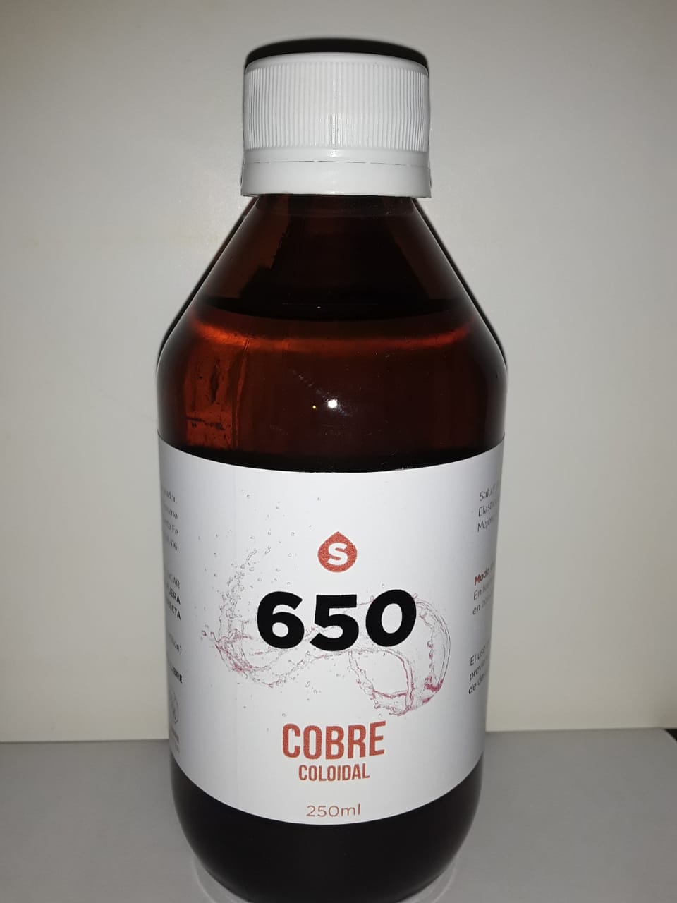 S650 COBRE COLOIDAL 250 ML
