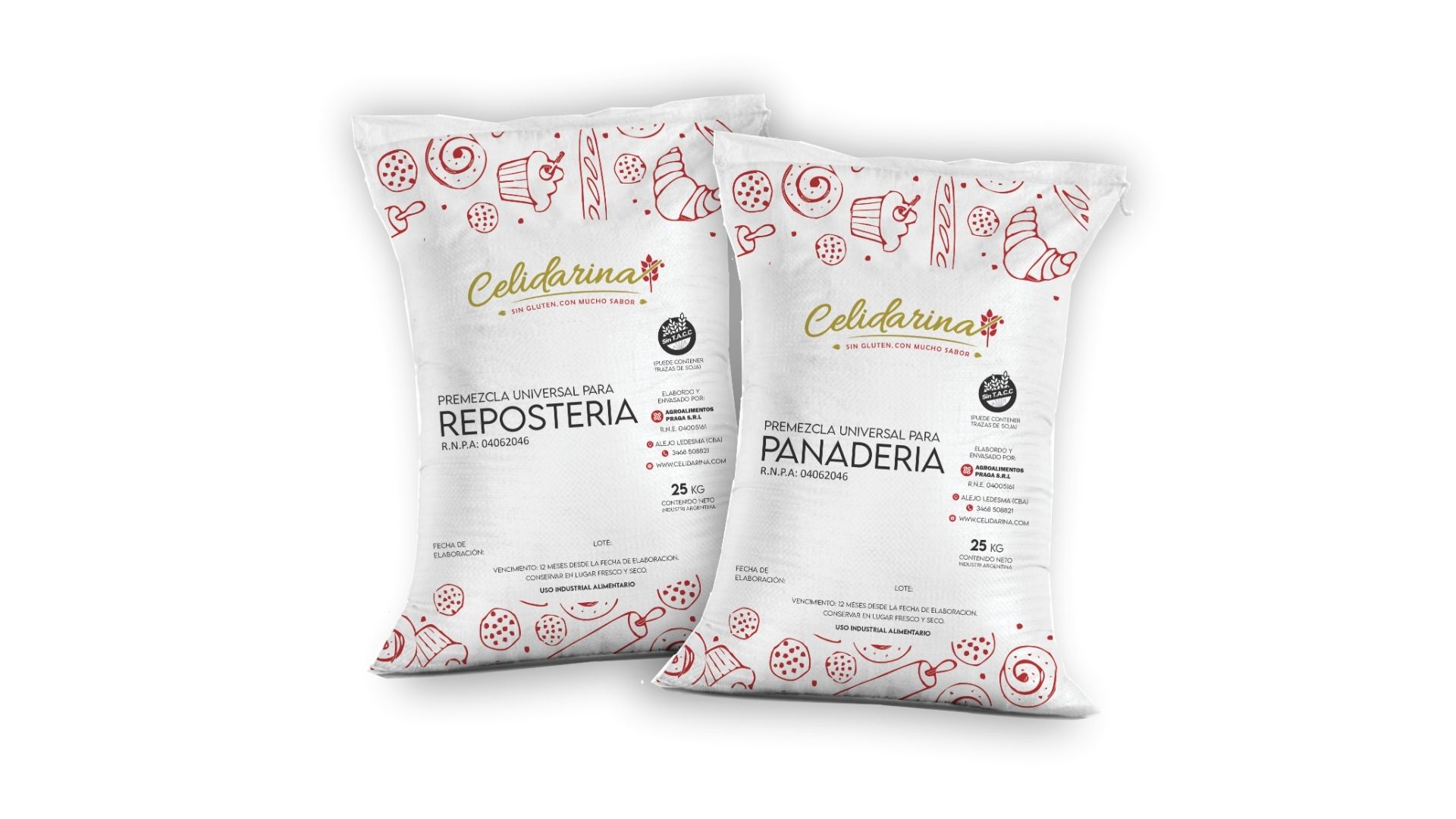 CELIDARINA PREMEZCLA UNIVERSAL SALADA 25 KG