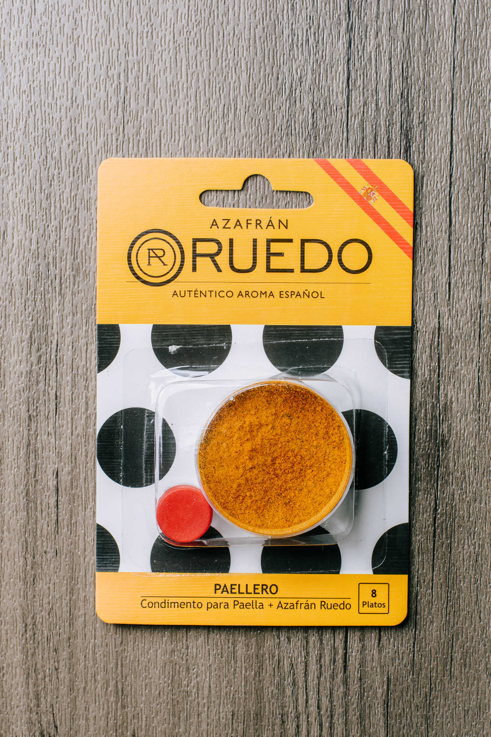 Ruedo AZAFRAN PAELLERO 8 platos