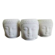 SOMALI HORNITO CERAMICA BUDA CABEZA CHICO