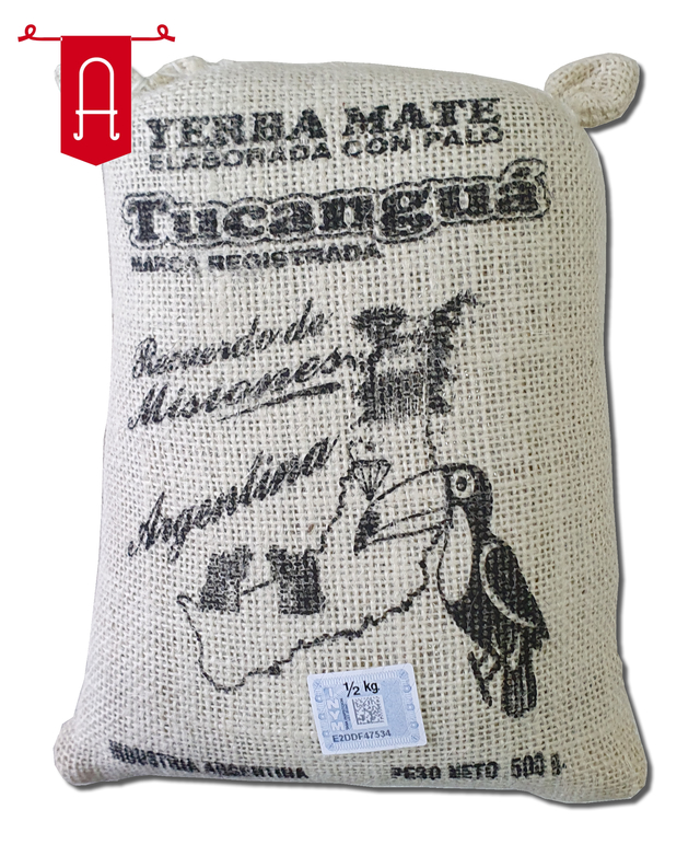 TUCANGUA YERBA YUTE MARRON 500 GRS