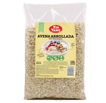 YIN YANG AVENA ARROLLADA INSTANTANEA 500 GRS