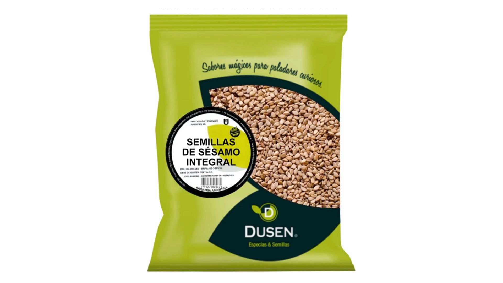 DUSEN SESAMO INTEGRAL 1 KG