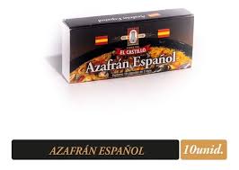 EL CASTILLO AZAFRAN ESPAñOL  MOLIDO 10X2GRS
