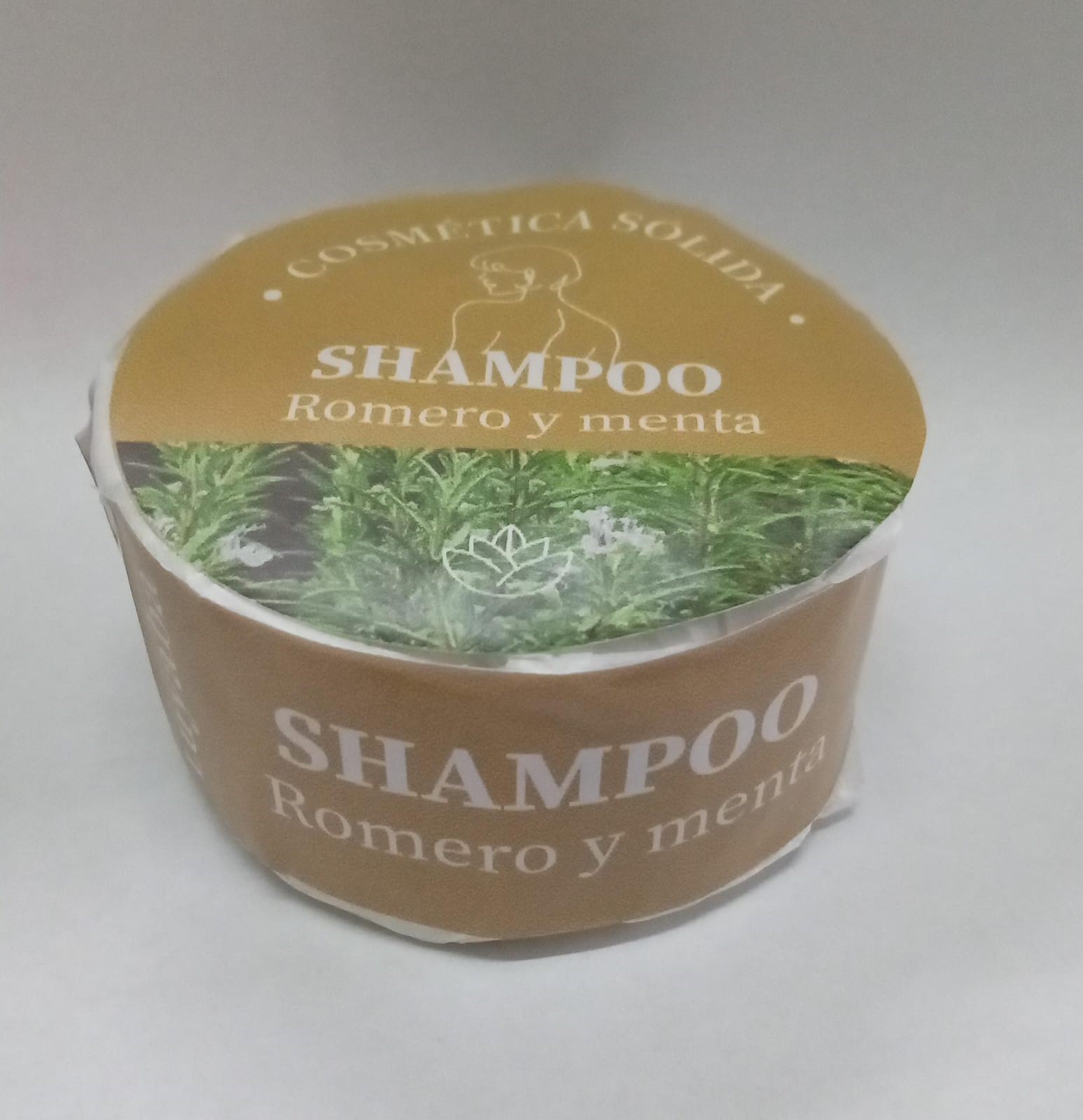 LUYABA SHAMPOO SOLIDO ROMERO Y MENTA
